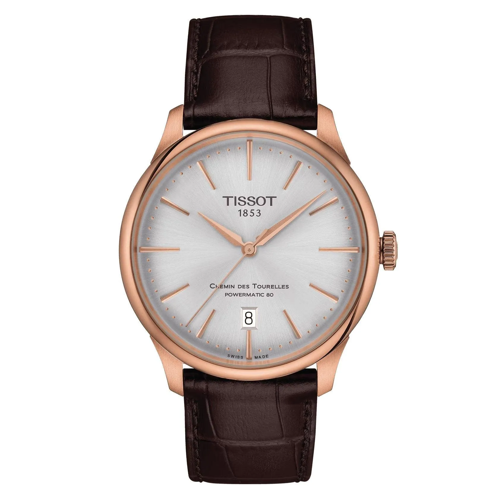 Tissot Chemin des Tourelles Powermatic 80 39 mm Automatic Unisex Watch T1398073603100
