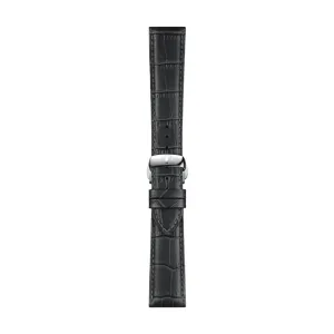 Tissot Official Grey Leather Strap Lugs 21 mm T852045750