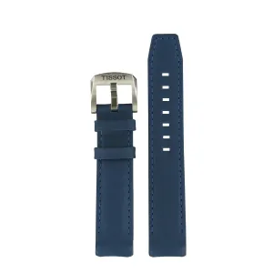 Tissot Strap T600036937 T-Touch Solar Blue Leather Strap 18mm