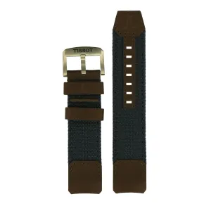 Tissot Strap T604036911 T-Touch Solar Blue Leather Strap 22mm