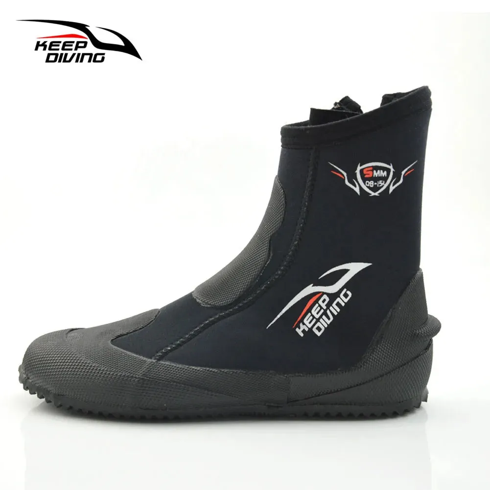 Title: These 5mm Neoprene Scuba Diving Boots Will Keep Your Feet Warm No Matter How Cold the Water Gets!