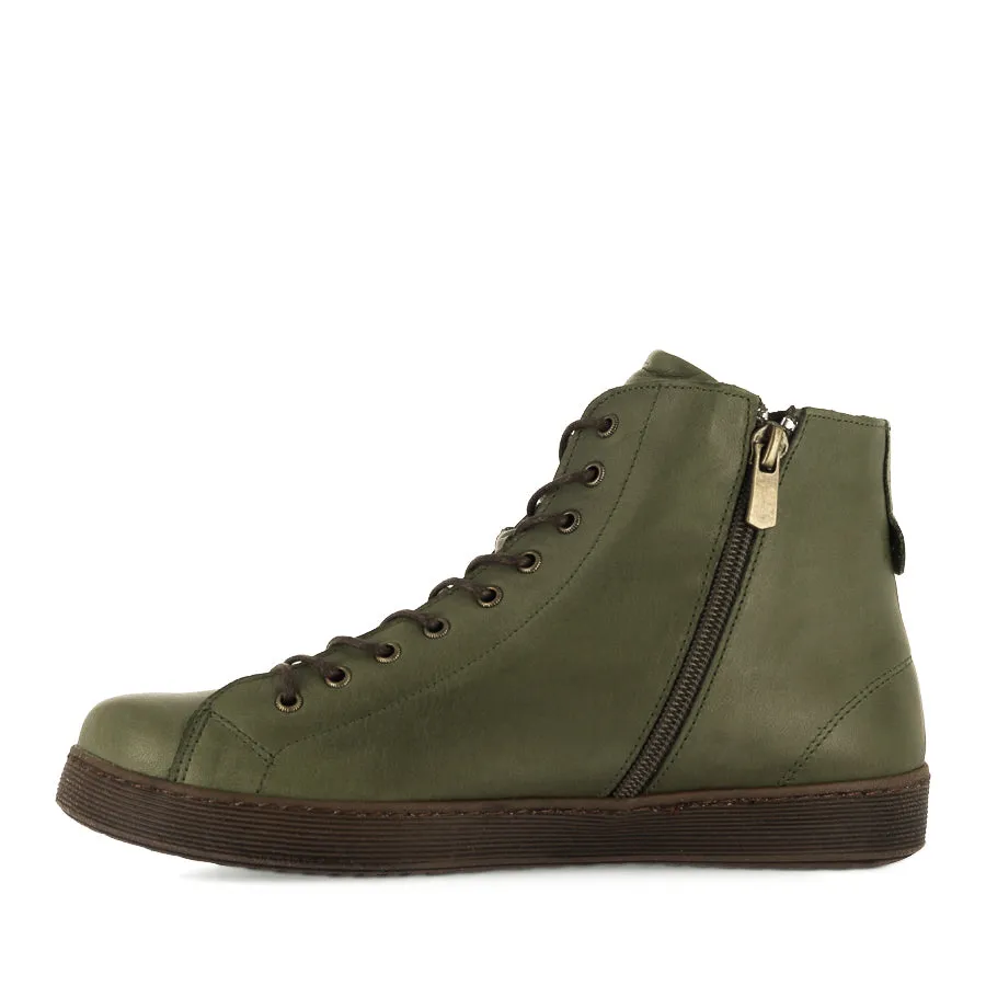 TONTO - OLIVE LEATHER