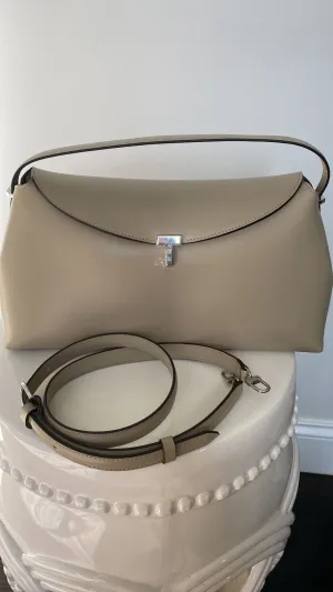 Toteme Fawn T-Lock Leather Bag