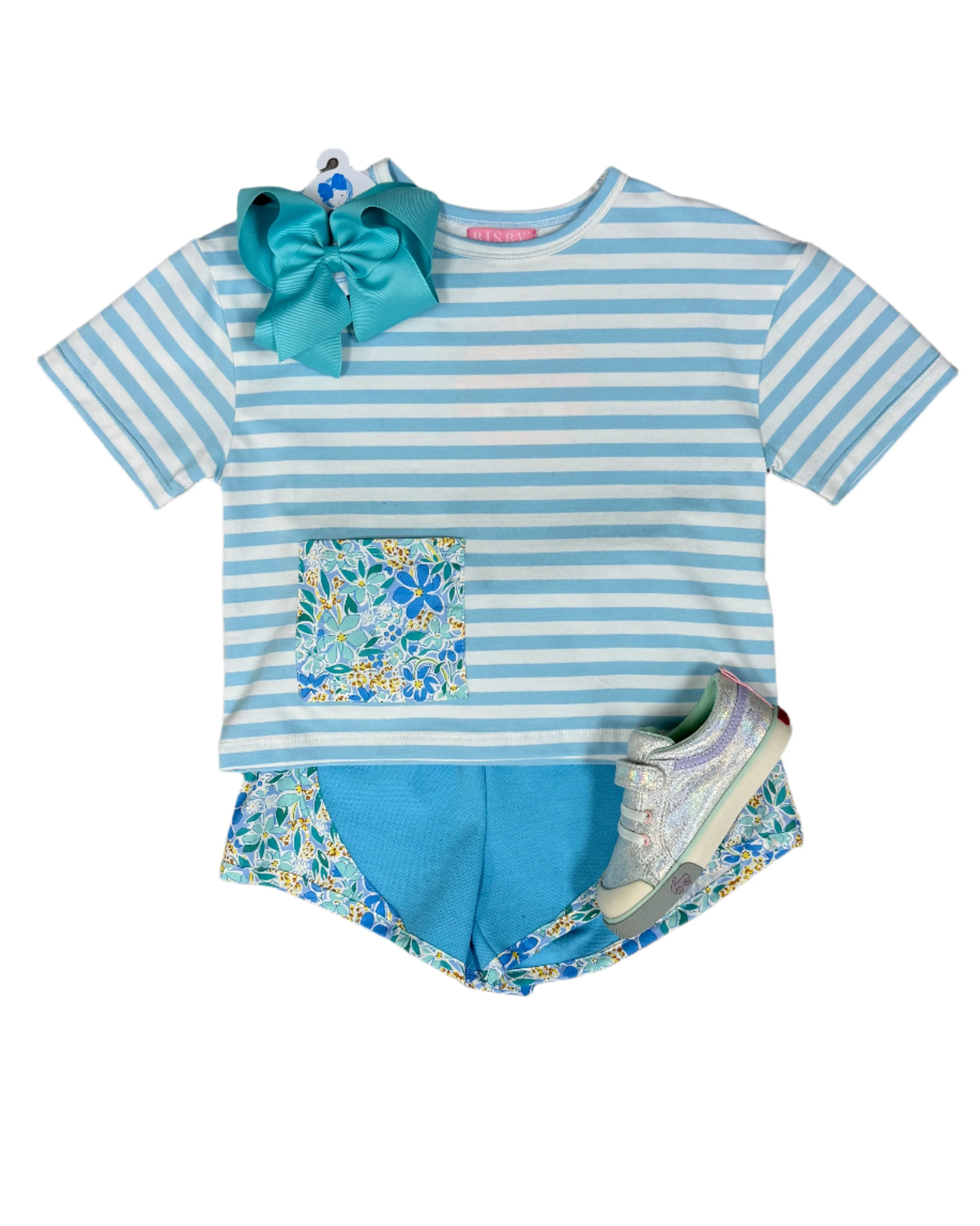 Track Shorts - Frangipani Blue