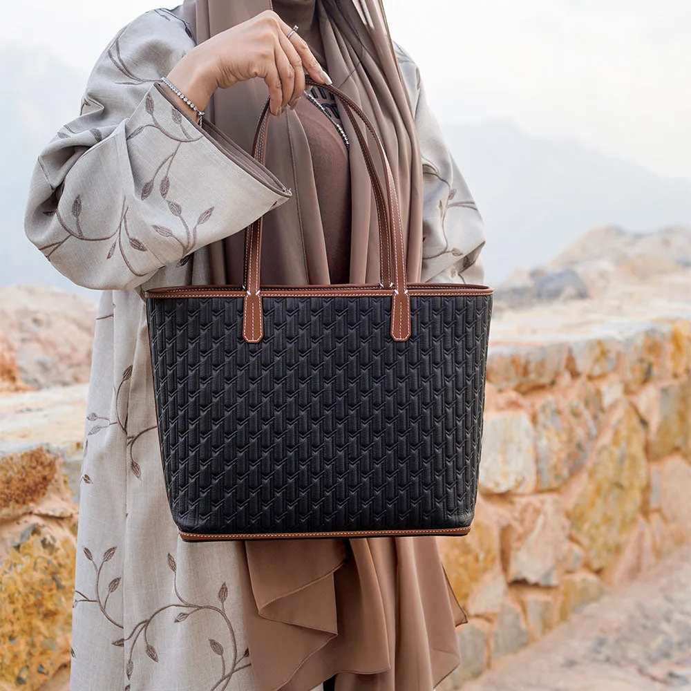Travel Tote / Long Wallet / Burqa Charm - Gift Set
