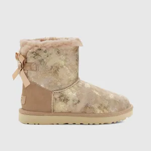 Ugg Mini Bailey Bow Gold Wash Beachw