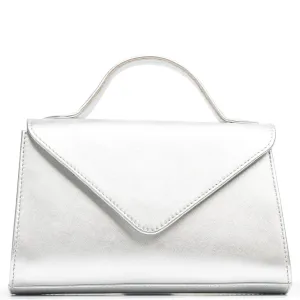 Unisa Zchiara Silver Leather Bag