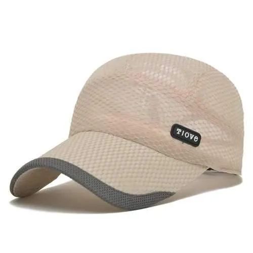 Unisex Men Women Mesh Quick Dry Baseball cap Breathable Outdoor Sport Adjustable Hat