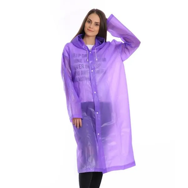 Unisex Reusable Raincoat Outdoor Rainwear