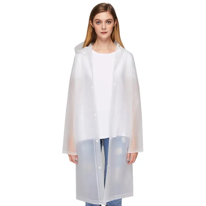 Unisex Reusable Raincoat Outdoor Rainwear