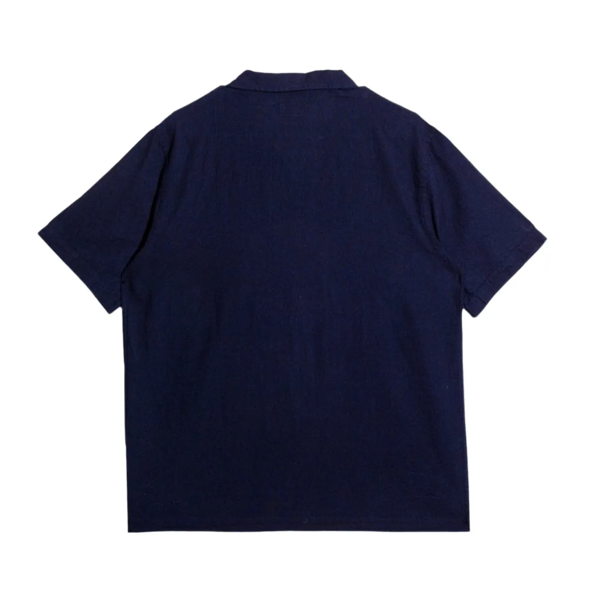 Universal Works Ori Linen Mix Road Shirt Indigo