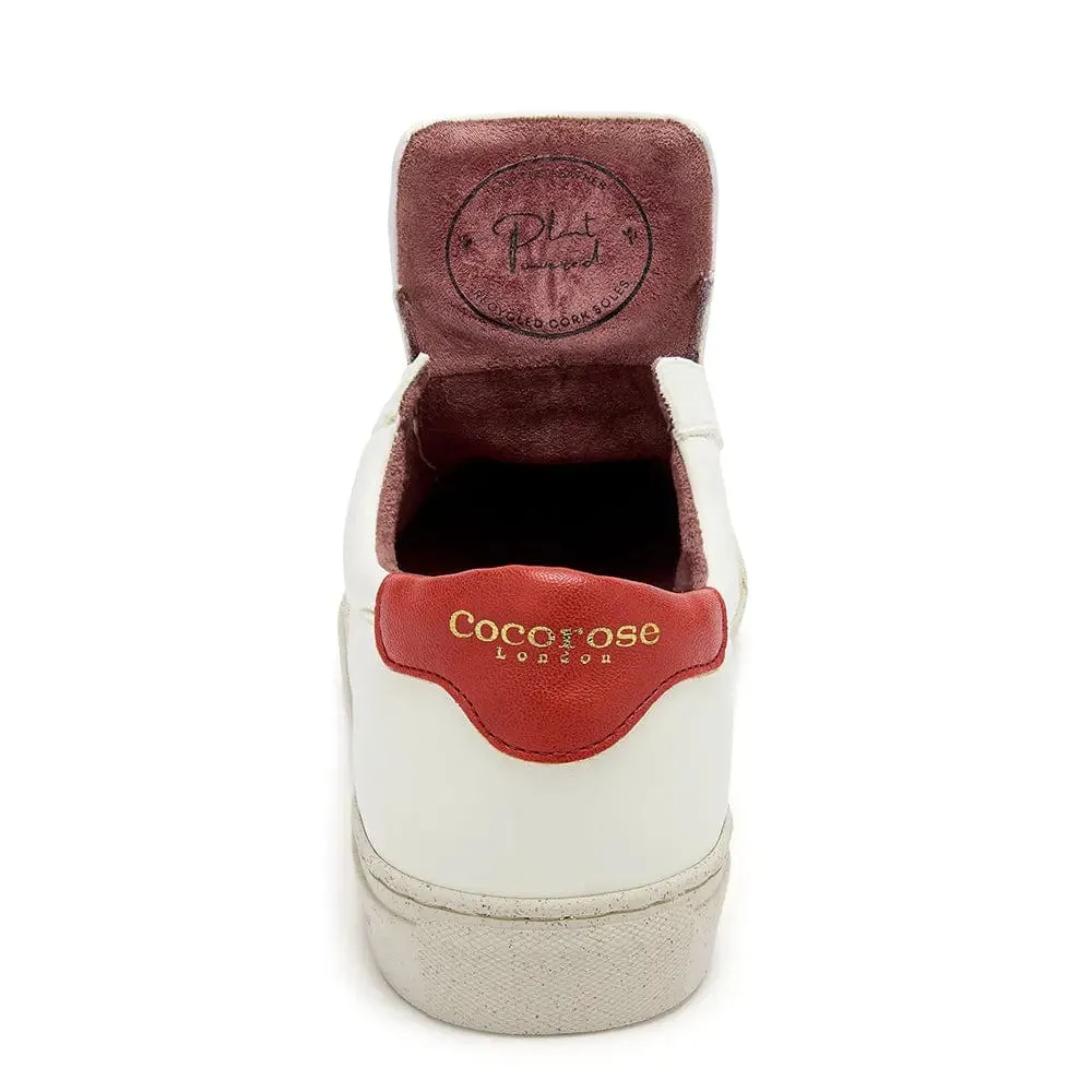 Vegan Kew - White Cactus - Rojo Red Tab