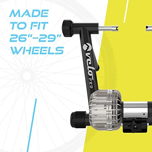 Velo Pro Fluid Turbo Trainer - Indoor Bike trainer for road bicycles and mountain bikes