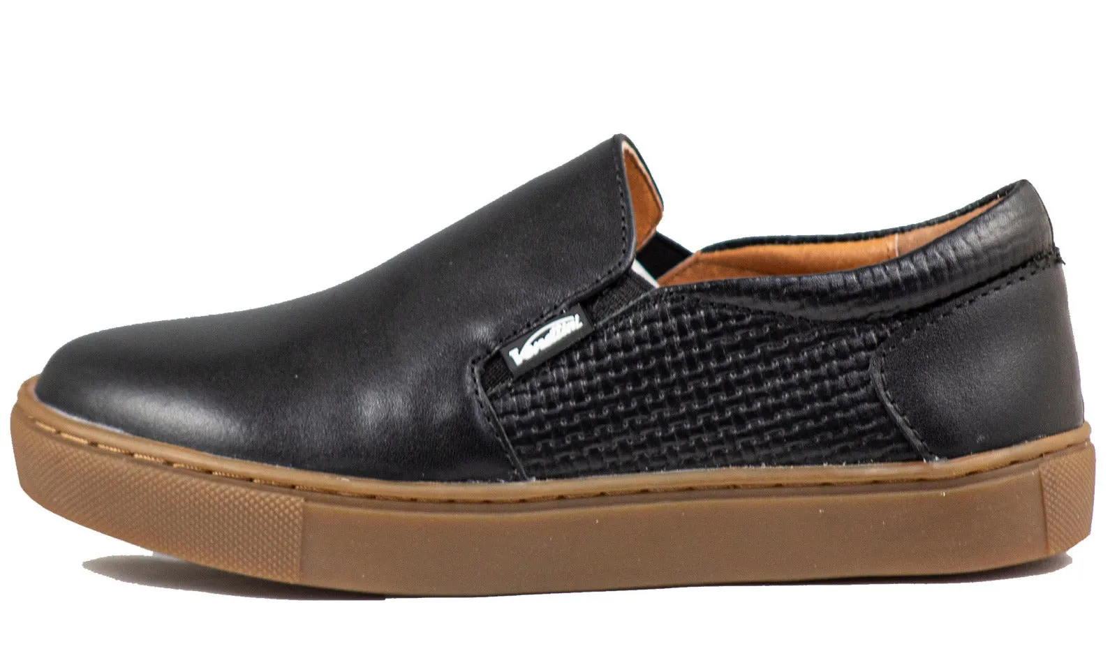 Venenttini Boy's Shoes Glen Black/Weave