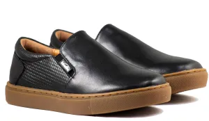 Venenttini Boy's Shoes Glen Black/Weave