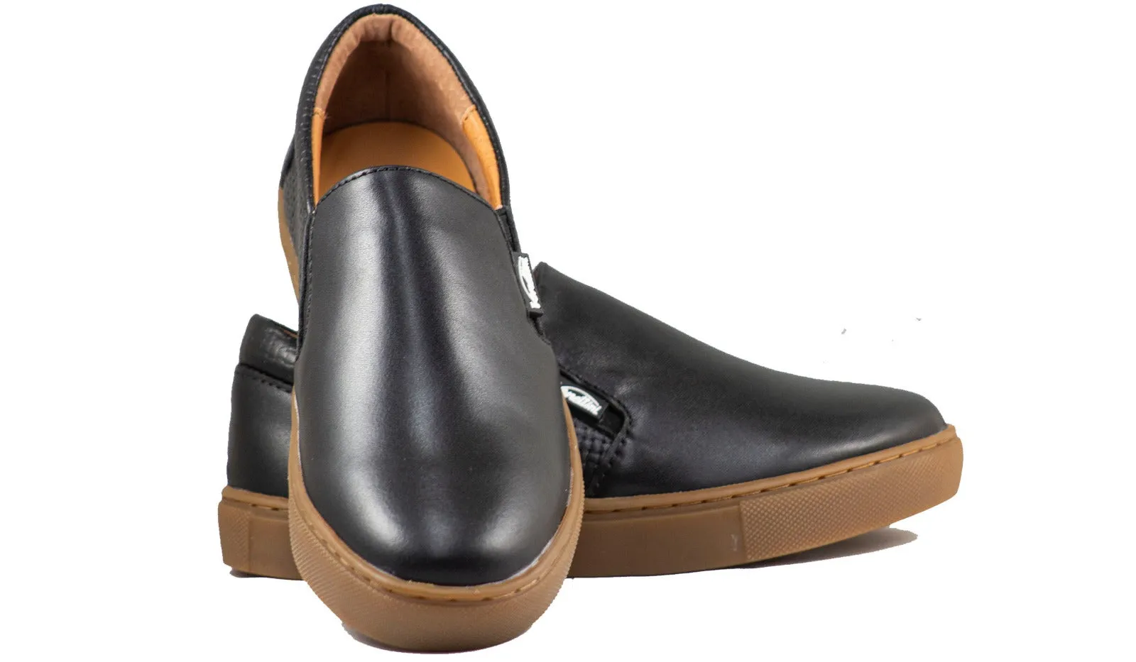 Venenttini Boy's Shoes Glen Black/Weave