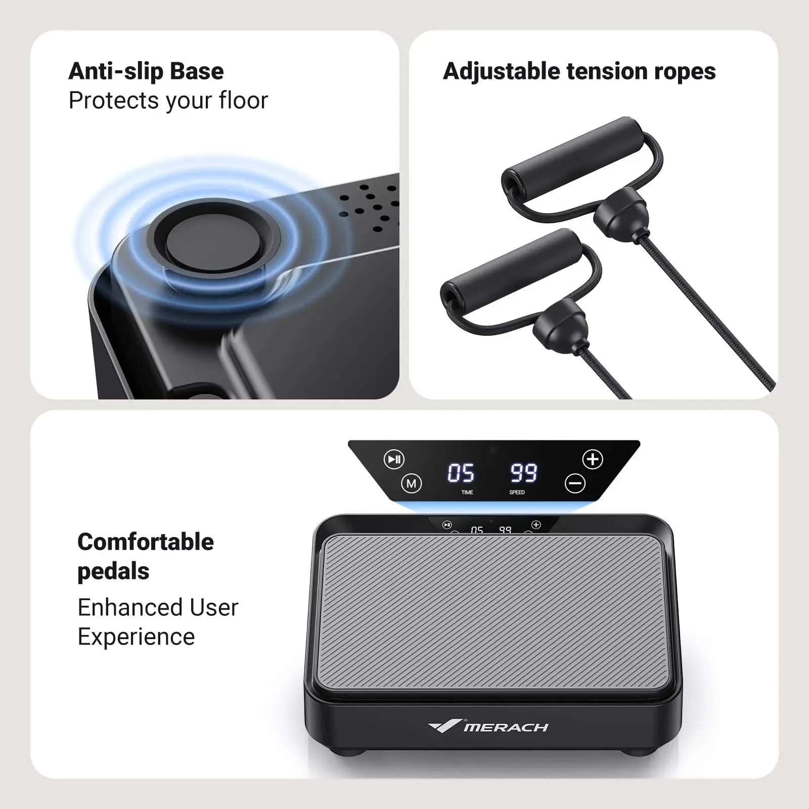 Vibration Plate Exercise Machine