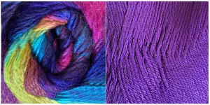 VIOLET  MISTY - Embossed Phoenix Scarf KIT