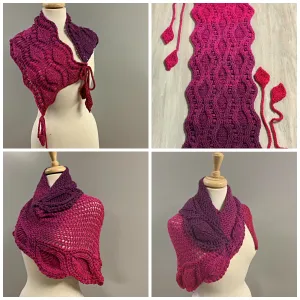 Vortex Shawl & Scarflette DUO