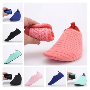 Water Sports Shoes Barefoot Shoes Quick-Dry Aqua Yoga Beach Socks Slip-On For Men Women