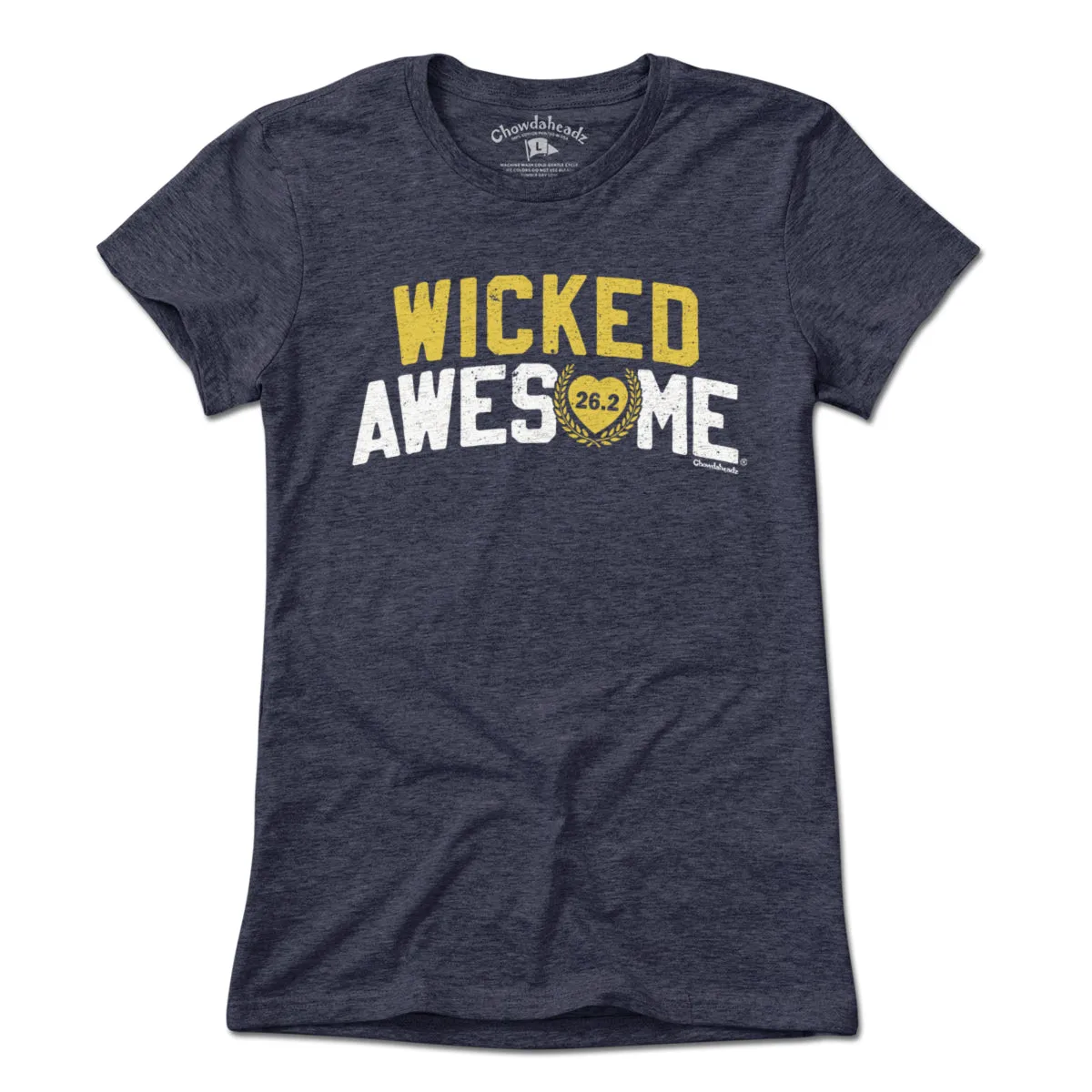 Wicked Awesome 26.2 Heart T-Shirt