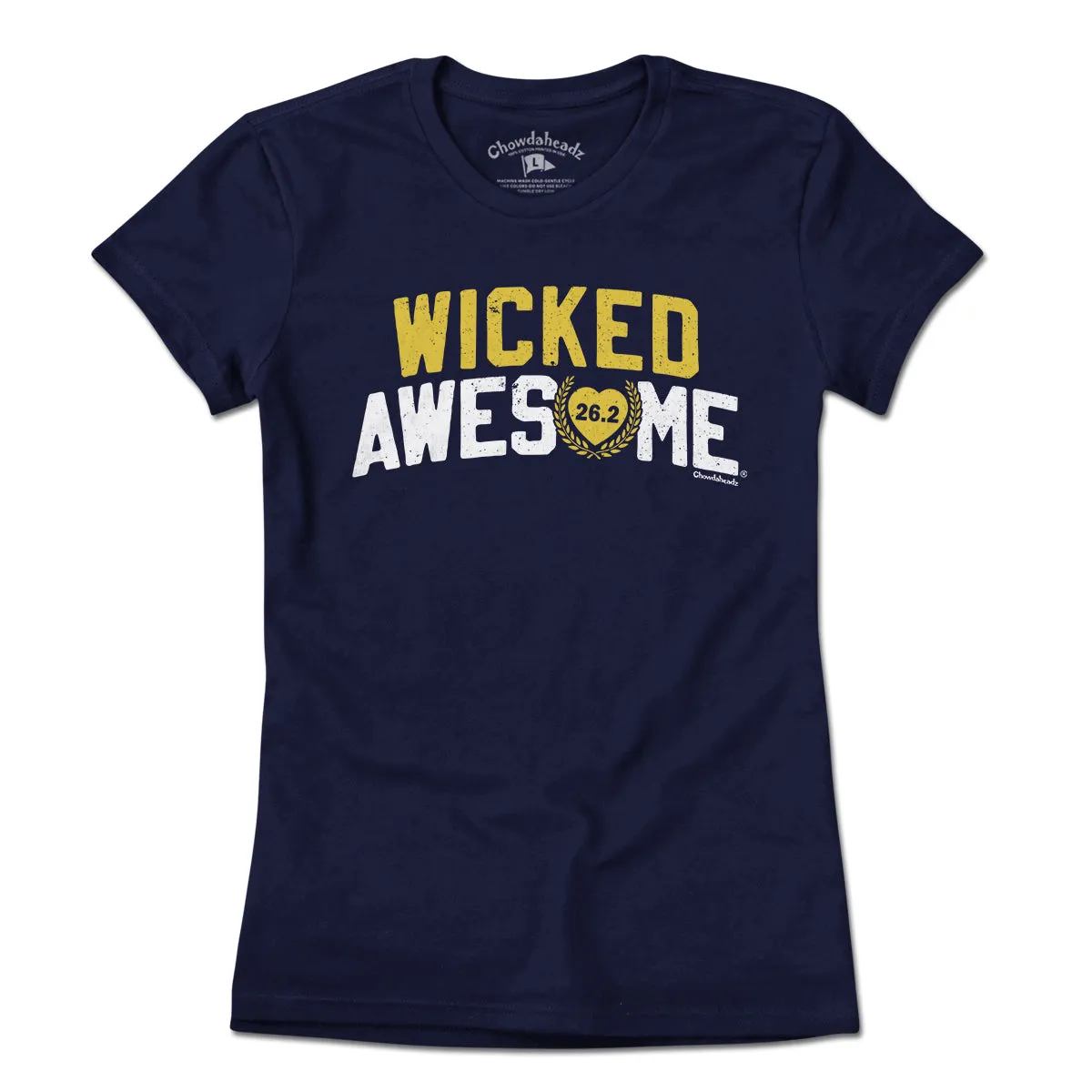 Wicked Awesome 26.2 Heart T-Shirt