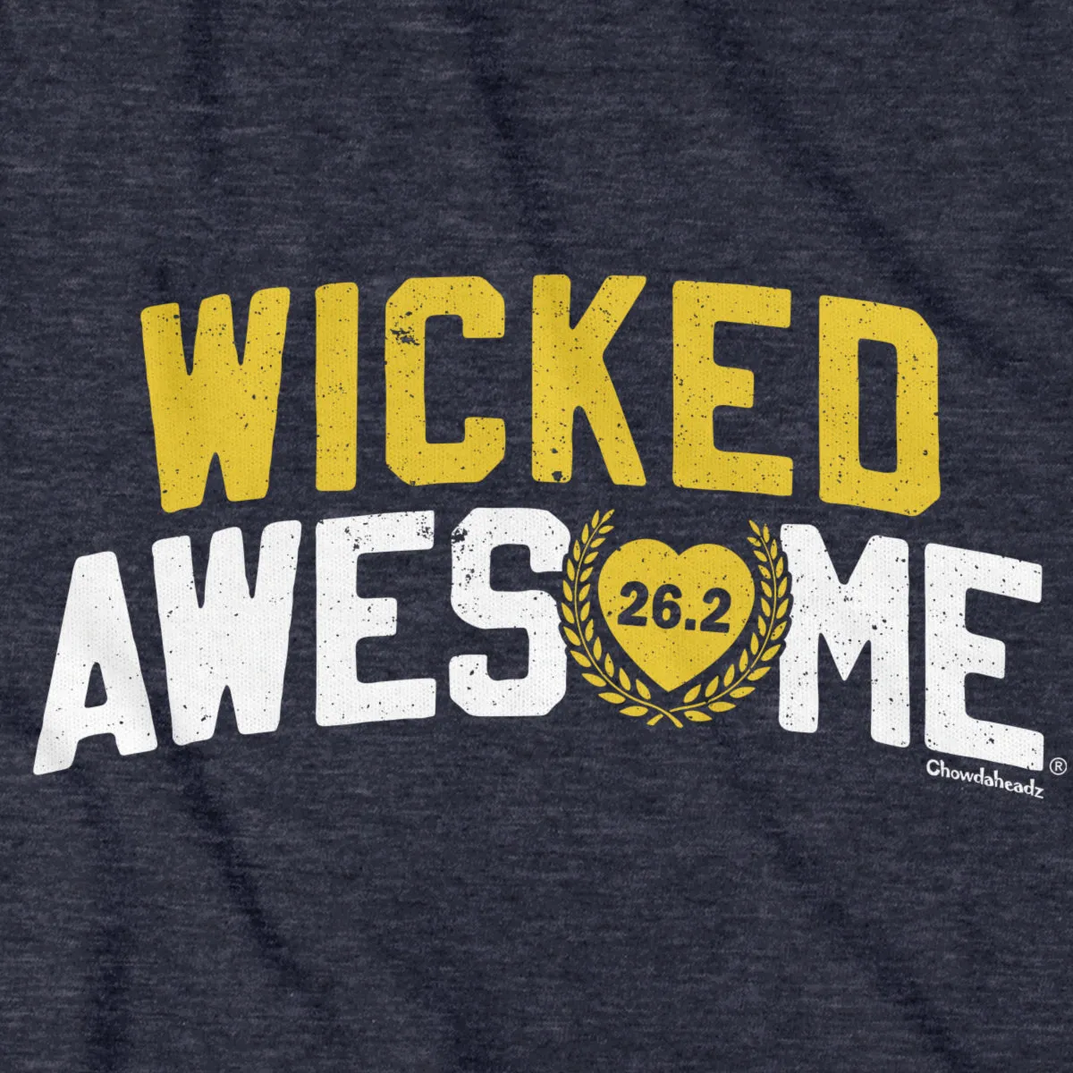 Wicked Awesome 26.2 Heart T-Shirt