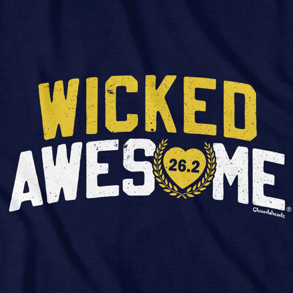 Wicked Awesome 26.2 Heart T-Shirt