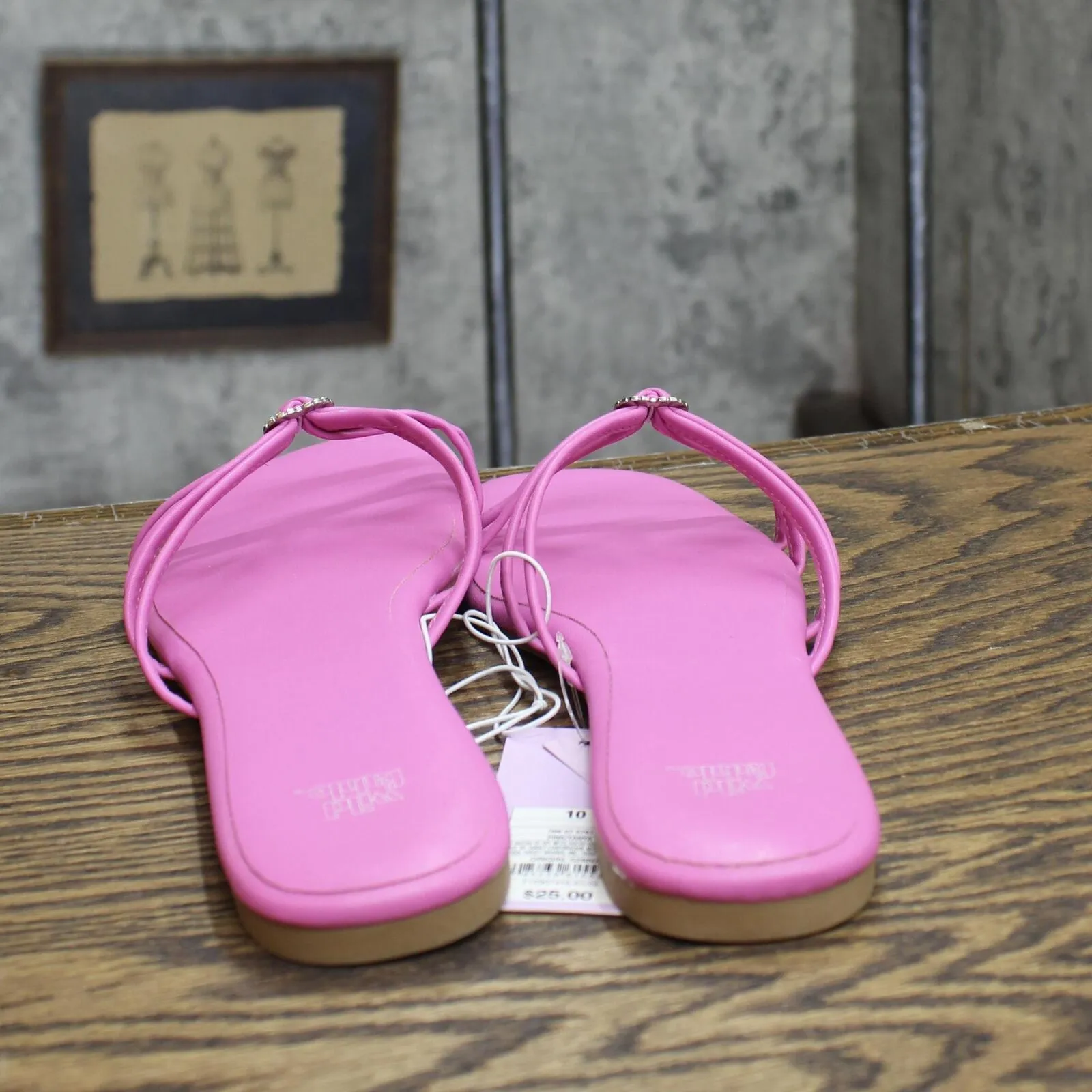 Wild Fable Womens Tanya Strappy Heart Slide Sandals 89885521 Pink 10M