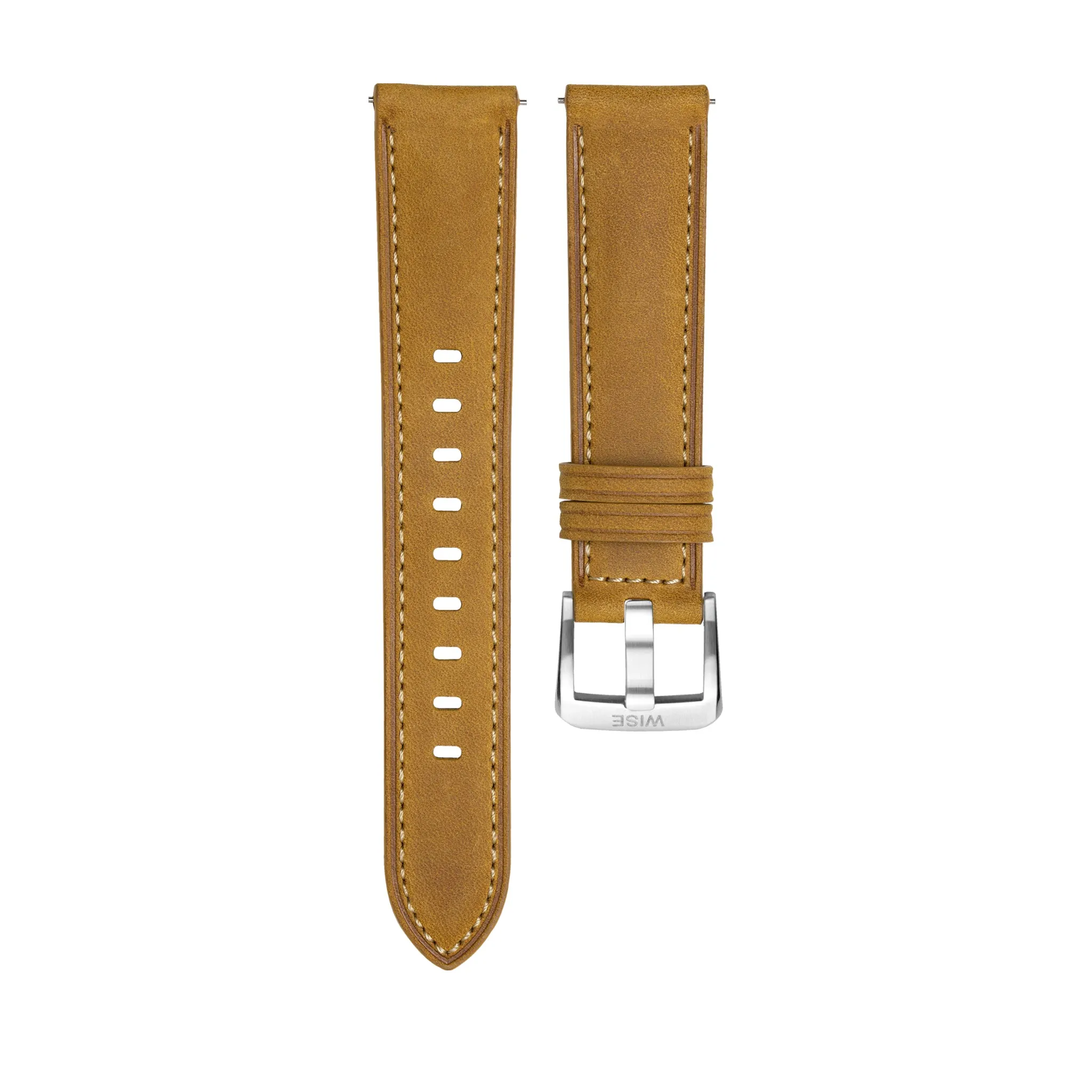 WISE Crazy Horse Leather Strap 20 mm.