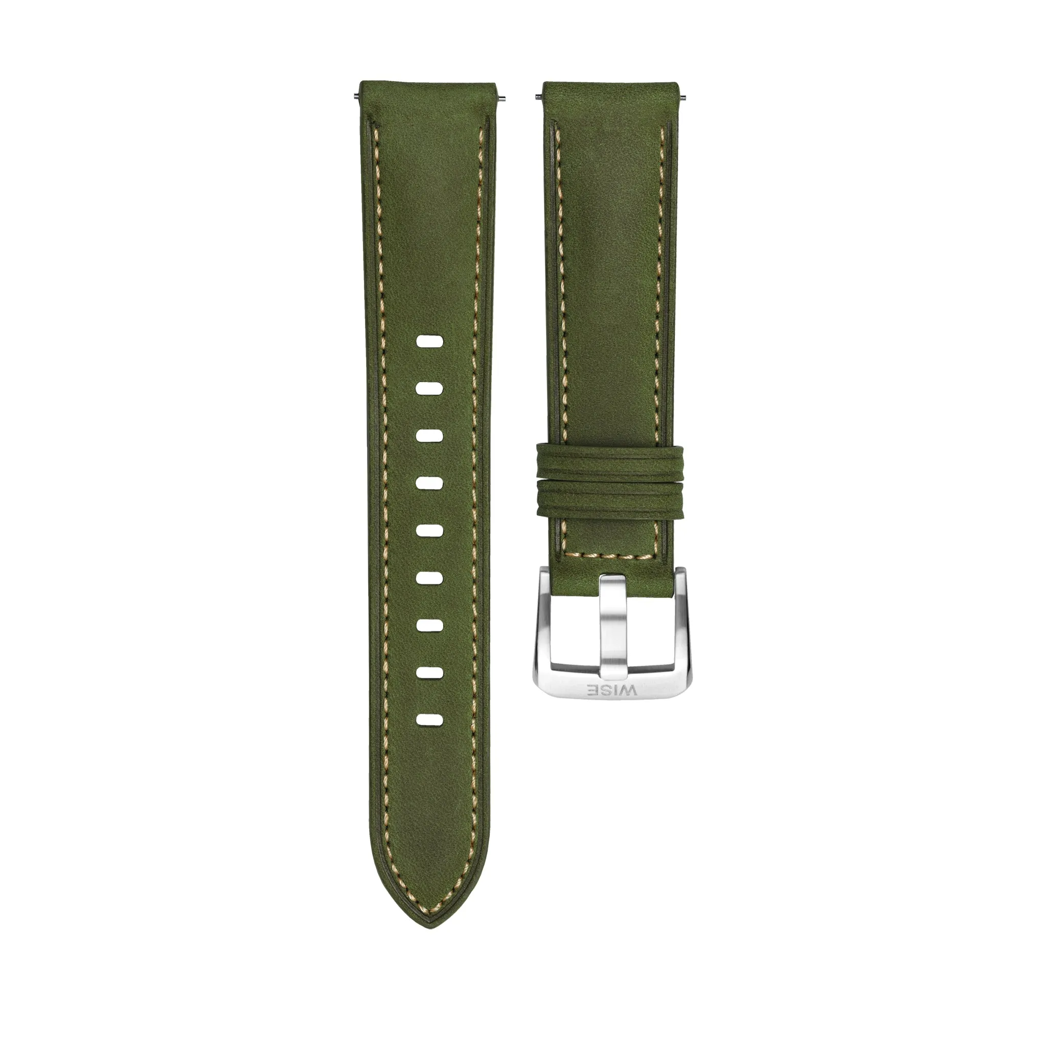 WISE Crazy Horse Leather Strap 20 mm.