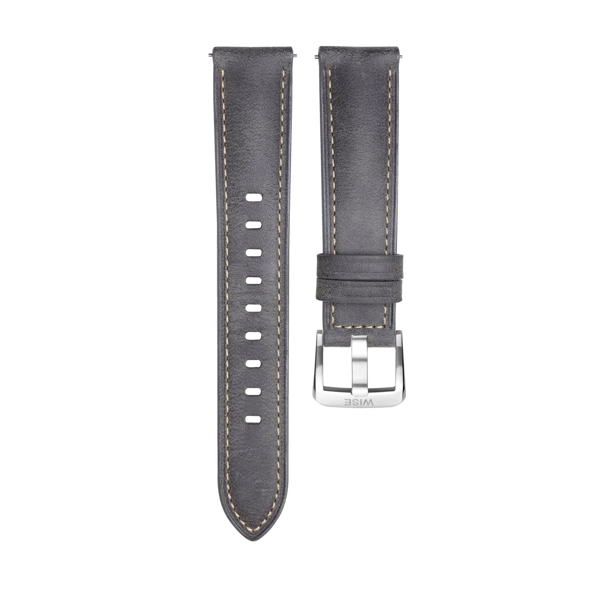 WISE Crazy Horse Leather Strap 20 mm.