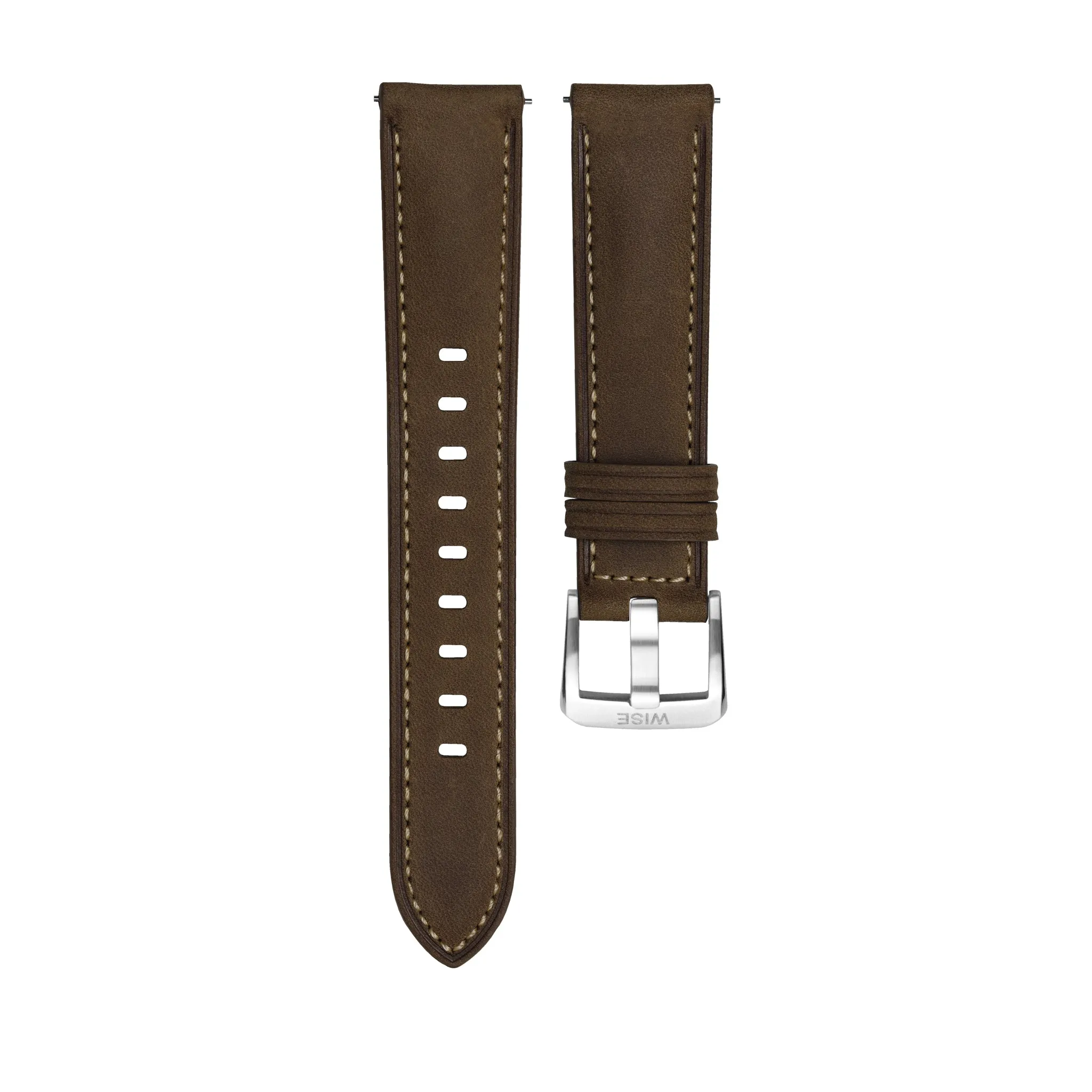 WISE Crazy Horse Leather Strap 20 mm.