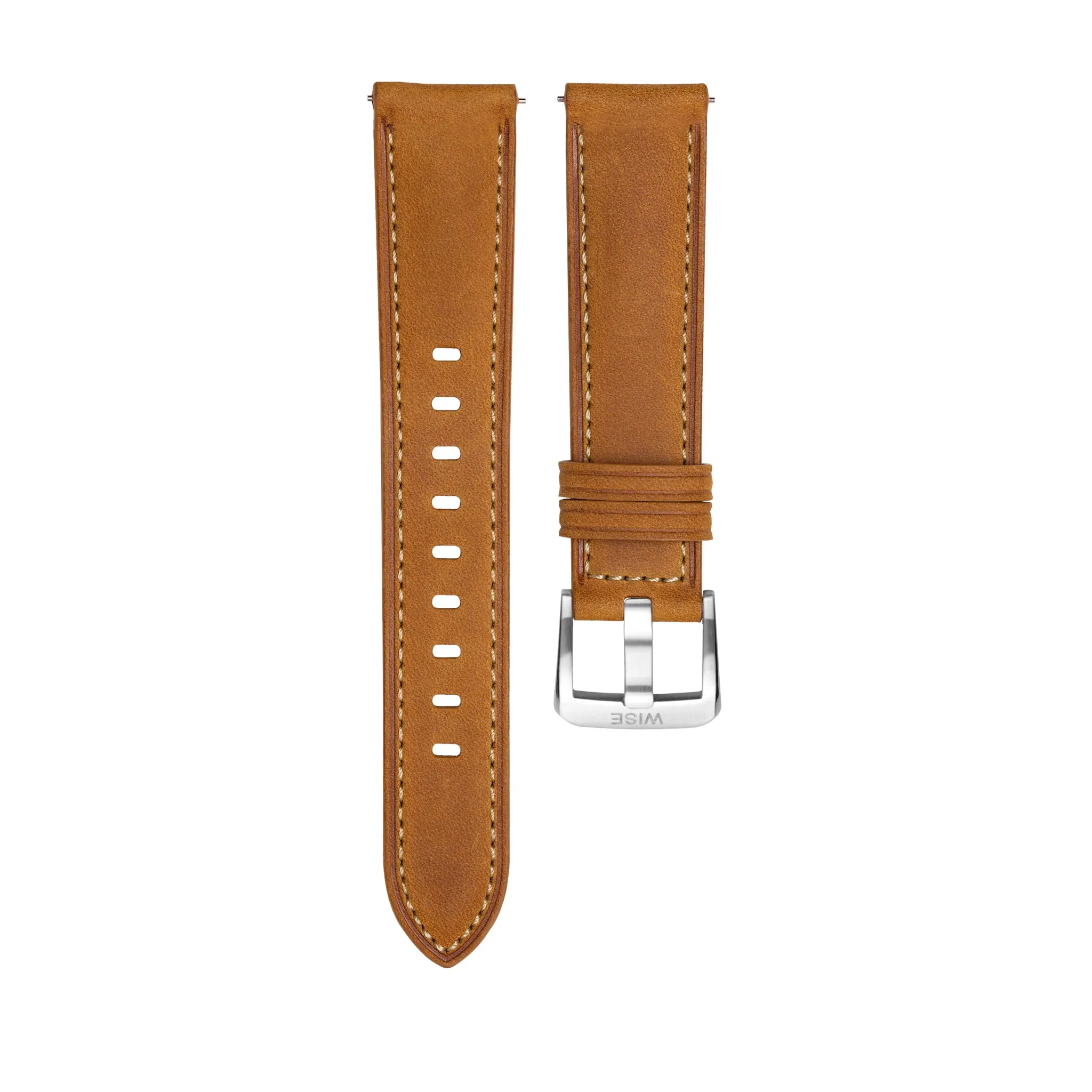 WISE Crazy Horse Leather Strap 20 mm.