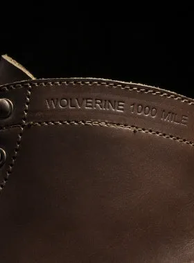 Wolverine - 1000 Mile - Plain Toe Original Boot - Brown