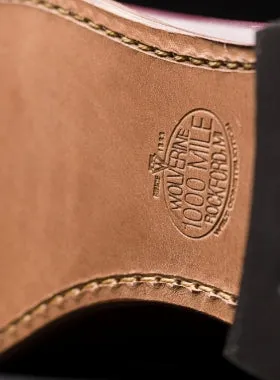 Wolverine - 1000 Mile - Plain Toe Original Boot - Brown