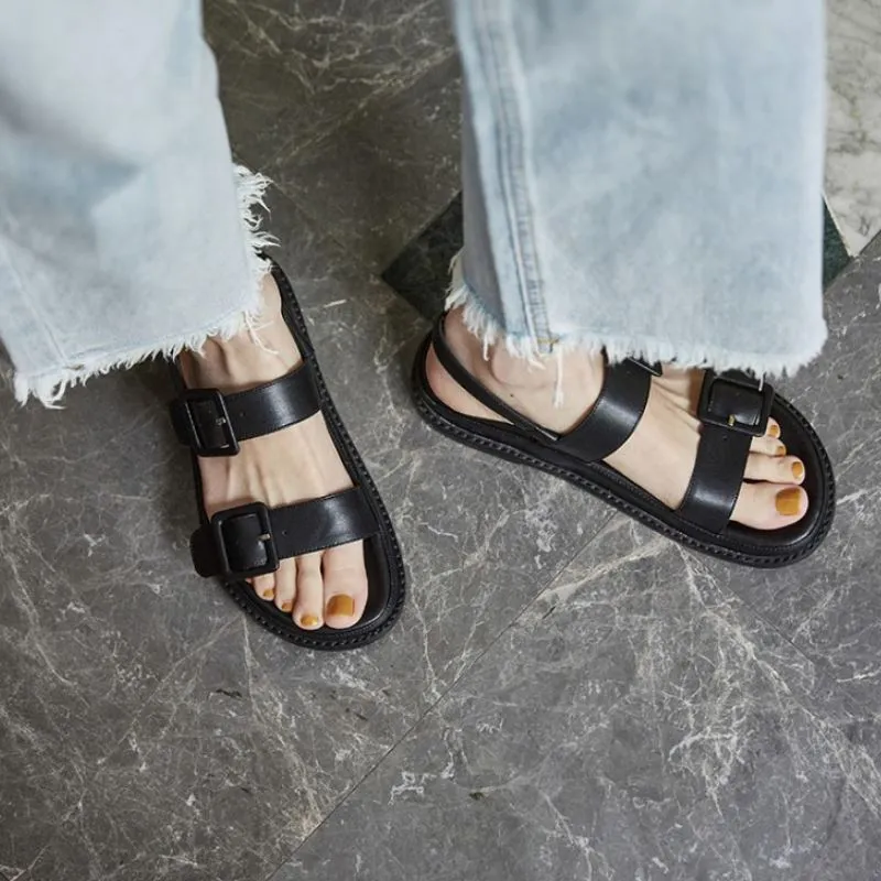Women Real Leather Sandals Designe