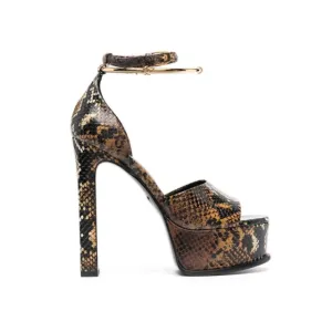 Women Sandals Round Toe Crude Heel Platform