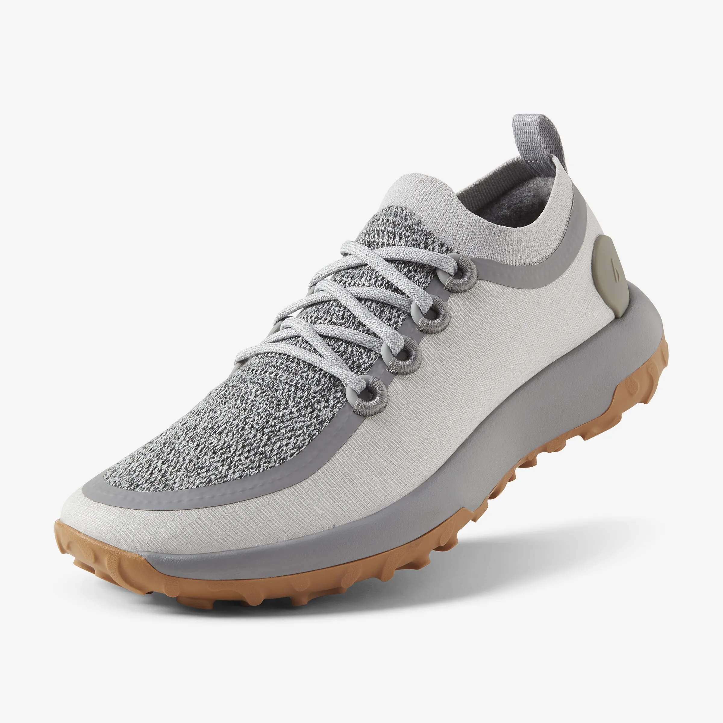 Women's Trail Runners - Medium Grey (Rugged Khaki Sole)