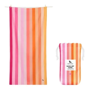 XL Quick Dry Towel - Miami Sorbet