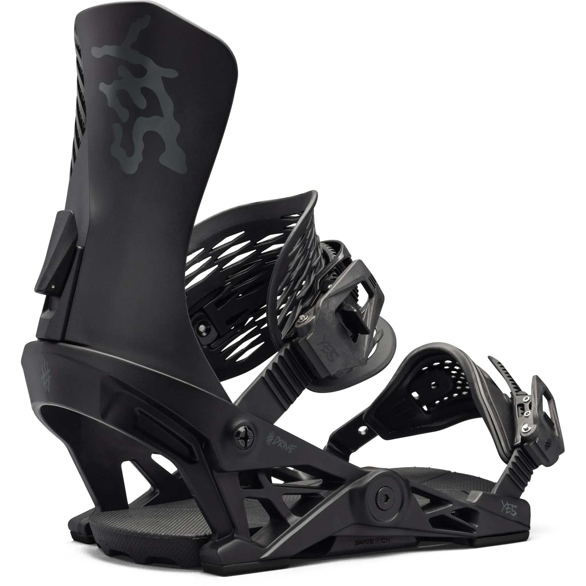 Yes Drive Snowboard Binding Black 2025