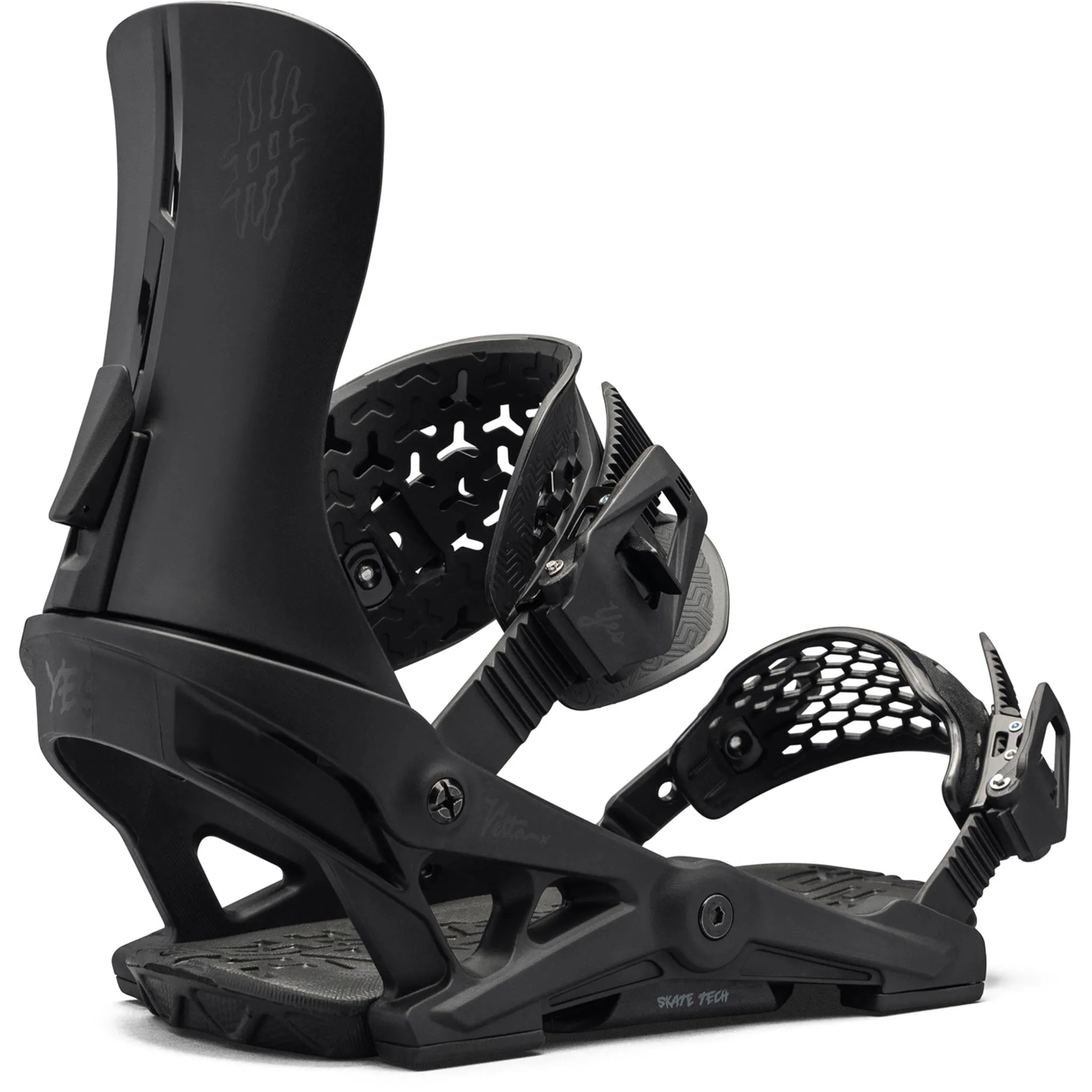 Yes Womens Vetta Snowboard Binding Black 2025