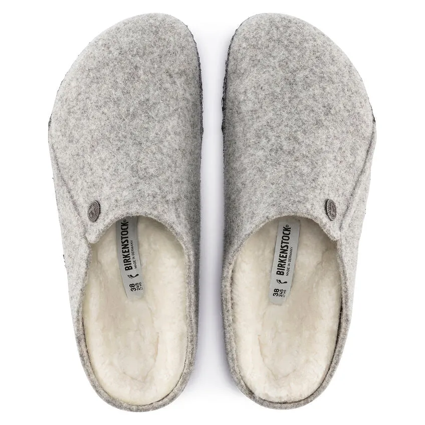 'Zermatt Rivet' women's home slipper - grey