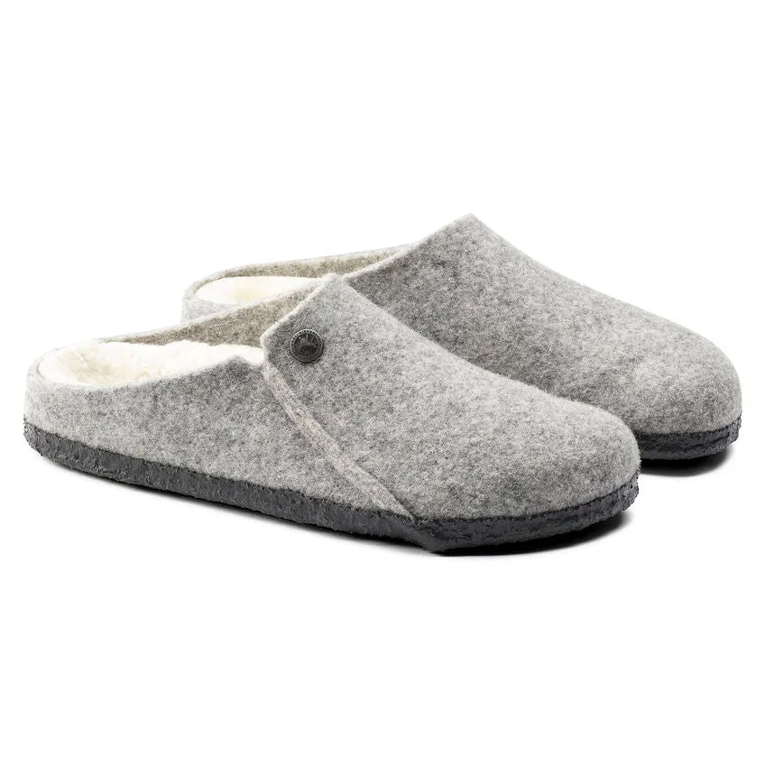 'Zermatt Rivet' women's home slipper - grey