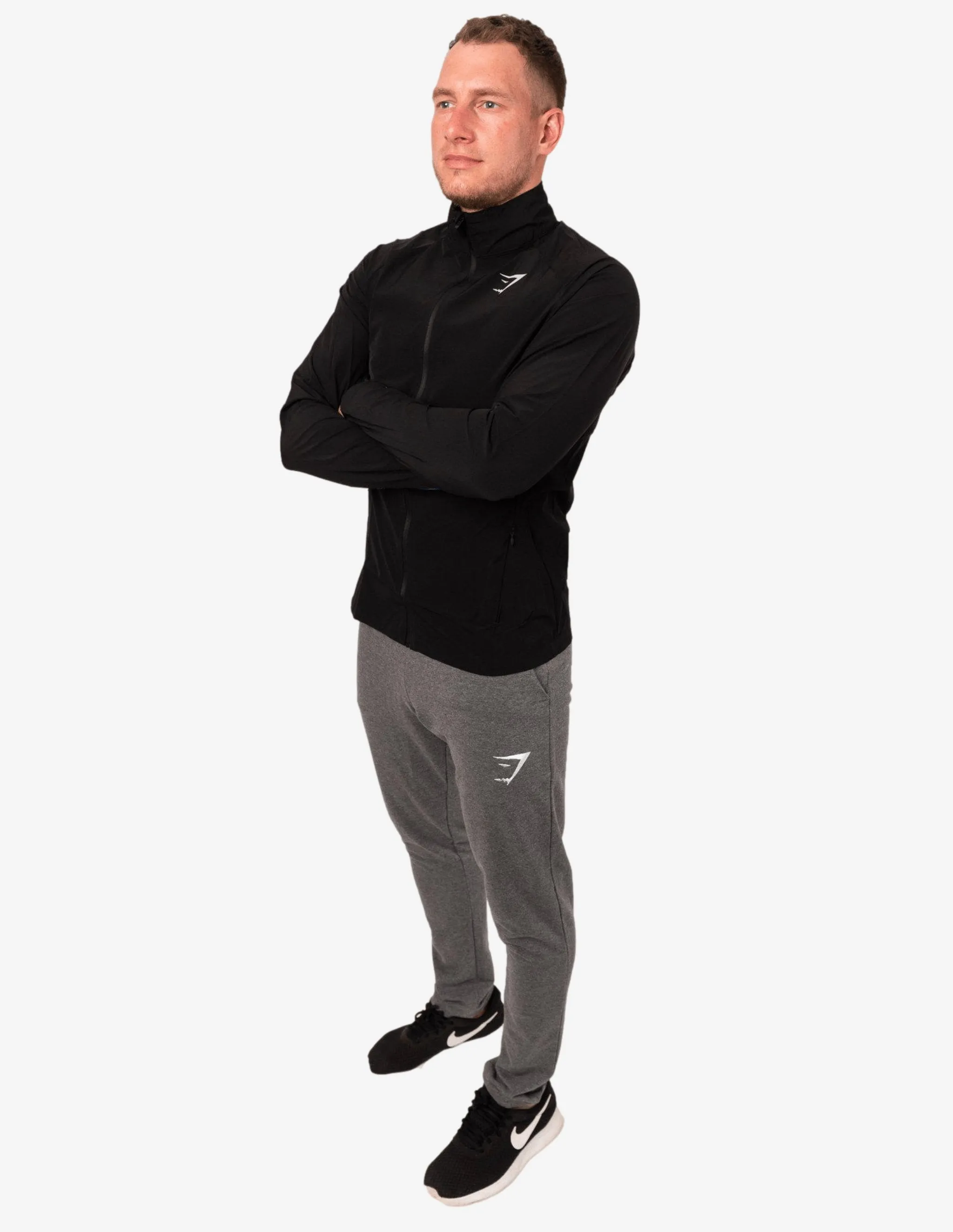 ZERO GRAVITY TRACK TOP BLACK/DIVE BLUE